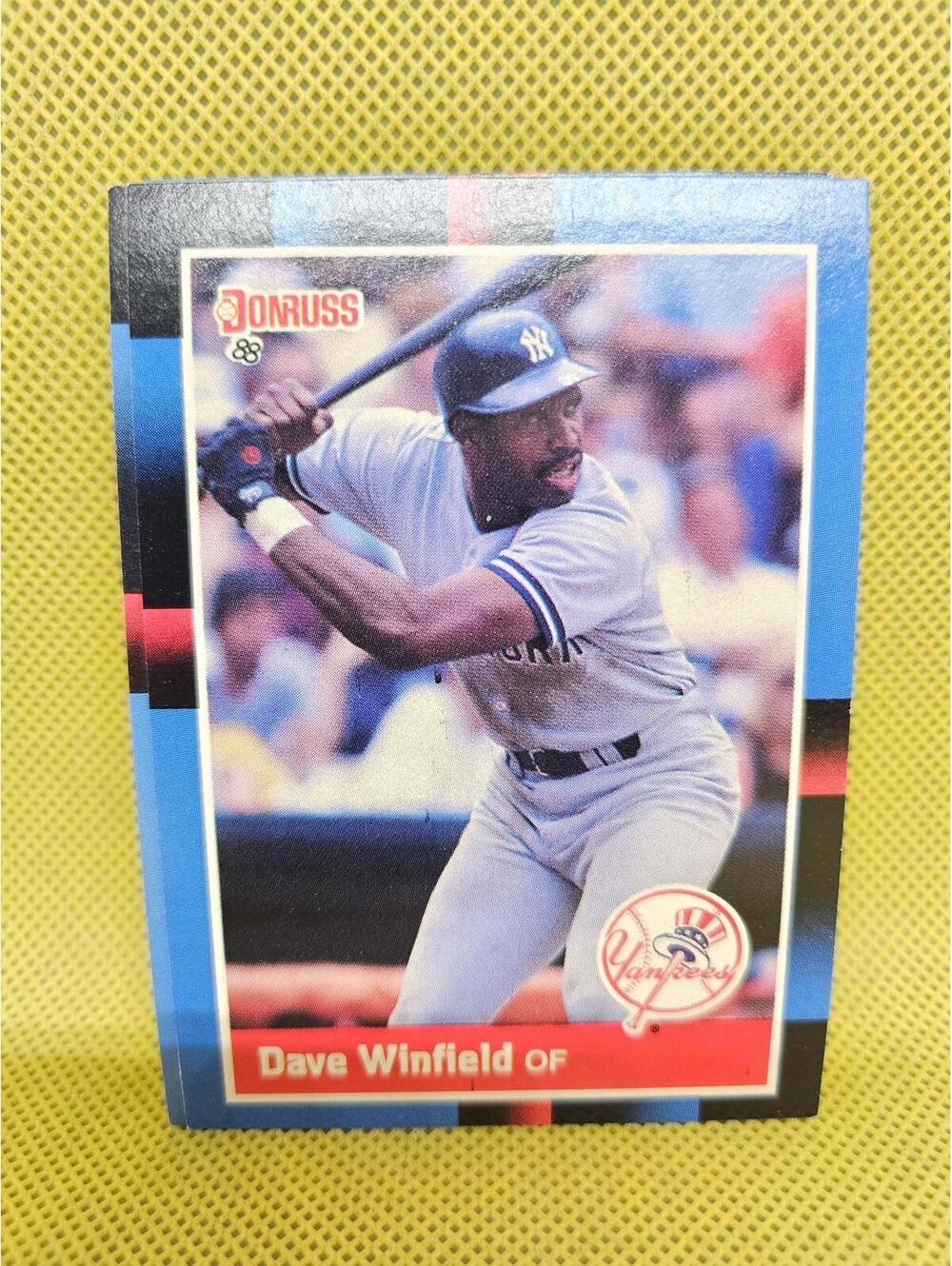 Dave Winfield - HOF - 1988 Donruss #298 - Yankees - RAW Mint